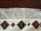 Rushnik Towel Ukraine  Hand-embroidered  Linen  Ukrainian  1960s  Vyshyvanka