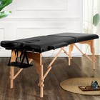 84 l Portable Massage Table Adjustable Facial Spa Bed Tattoo W  Carry Case Black
