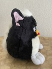 Vintage Furby Soft Plush Stuffed Toy Black Japan Yujin Tomy  rare  9 X 8     new 