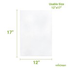 2 Rolls 1250 Bags Plastic Produce 12x17 Grocery Kitchen Fruit Vegetable Food