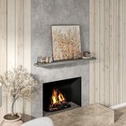 72  Fireplace Mantel Wood Floating Shelf Wall Mounted Rustic For Over Fireplace