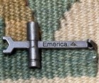 Emerica Skate Tool Upside Down Cross Necklace Pendant Silver Skateboarding