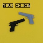 M1911  45 Miniature Pistol 1 12 Scale For Action Figures  Dollhouse  set Of 2 