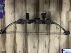 Camouflage Archery Compound Bow With Sight And Stabilizer  Camouflage   Black