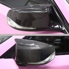 For 2014-2021 Infiniti Q50 Q60 M Style Carbon Black Replacement Mirror Cap Cover