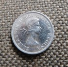 1958 Uncirculated Canada Silver Dollar Totem Pole