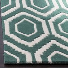 Safavieh Chatham Teal   Ivory 2 -3  X 7  Runner - Cht731t-27