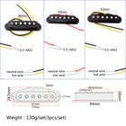 St Sss Alnico V Guitar Neck Middle Bridge Pickup Sets For St Strat Stratocaster