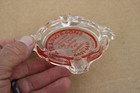 Vintage B  Traino   Sons Glass Ashtray Old Export Carlings Piels Beer