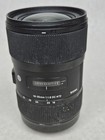 Sigma 18-35mm 1 1 8 Dc 72 Canon Mount Camera Zoom Lens 