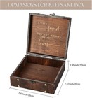 Wedding Keepsake Box For Couples Wooden Memory Box With Lids Personalized