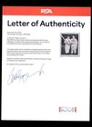 Joe Dimaggio Bob Feller Psa Dna Loa Signed 8x10 Photo Autograph