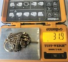Ornate Antique Victorian Gold Filled Compass Fob Watch Chain 13 5  