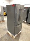 30 In  3 Door French Door Refrigerator  Stainless  open Box Cosmetic Impections 