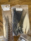 Big Fly Fishing Tying Lot Hackle Fur Pheasant Buck Rabbit Peacock Marabou Hackle