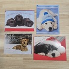 Lot Of 20 Assorted Cats Dogs Unused Christmas Holiday Greeting Cards   Envelopes
