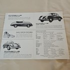 Vintage 1956 Porsche 356   Spyder 356 Years Ahead M m 100 Folder Brochure