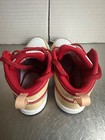 Nike Air Jordan 1 Mid Alt 10c Toddler Red Tan White Sneakers 640735-201