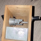 Antique Vintage Wooden Wall Telephone With Crank  Bells   Receiver Pre-1940