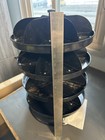 Industrial Bench Top 4 Tier Rotating Parts Tool Bin Rotabin Style 18  X 12 