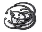 Select   8mm -   150mm Internal Retaining Rings Circlip Snap Ring Black Steel