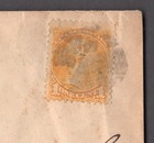 Canada  35 Queen Victoria Used On Folded Letter Patent Solicitors Ottawa To U s 