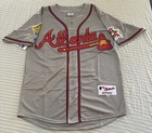 Chipper Jones Atlanta Braves 1995 World Series Jersey Men s