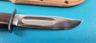 Rare Wwii Case Fighting Commando Utility Knife   Usn Boyt Sheath 1st Model