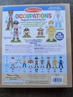 New Melissa   Doug Occupations Magnetic Pretend Play Set 74 Wooden Pieces Sealed