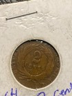 1864 Two Cent Piece  small Motto  Nice Vf Ideal Date Great Appeal
