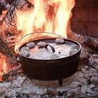 Lodge Boy Scouts Of America Cast Iron Camp Dutch Oven  Pre-seasoned  6-quart