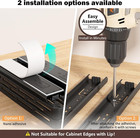 Pull Out Spice Rack Organizer For Cabinet  3 Packs Slide Out Spice Racks Organiz