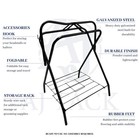 Aj Tack Full Size Horse Saddle Rack  Freestanding Portable