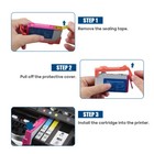 902 Xl 902xl Bcmy Ink Cartridges For Hp Officejet Pro 6978 6975 6958 6962 6951