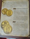 Historical Gold Eagle Replcas Archive Volume 1  4 Coins With Original Case 