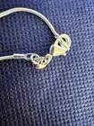 30    925 Sterling Silver Snake Chain Necklace     Nwot