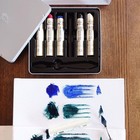 Professional Oil Paint Stick Water Soluable - Set Of 6 Basic Colors 37ml Larg   