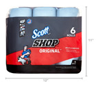 Scott Professional Multi-purpose Shop Towels  55 Sheets Per Roll  6 Ct