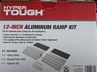 Hyper Tough 12-inch Aluminum Ramp Kit  Automotive Specialty Parts  Model 6509