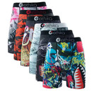 6 Pack- Ethika New Stylish Breathable Mens The Staple Boxer Briefs Shorts Pants