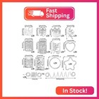 Fscwlmon 260 Pcs Hair Jewelry For Braids hair Beads Accessories For Dreadlock me