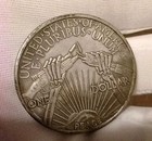 Antique Morgan Dollar Hobo Nickel Coin 1935 Skull Peace Dollar Lady Liberty