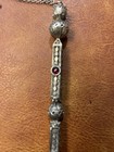 Vintage Sterling Silver Torahyad Pointer 6 25  Filigree Exquisite