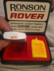 Vintage Coca Cola maryland Club Ronson Rover Lighter With Fill And Brush