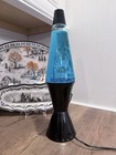 Vintage Lava Lamp-blue W Black Base
