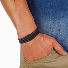 Local League Mens Leather Adjustable - Max  32 3    82cm  Black  Braided 