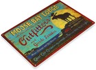 Tin Sign Moose Bay Metal D  cor Wall Art Bar Store Shop Bar Cave A506