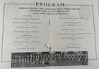 Original 1932 Worth Theatre Vaudeville Program Moslah Temple Shriners Fort Worth