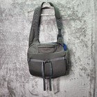 Osprey Large Shoulder Bag Gray Blue Laptop Messenger Travel Work Padded Carryall