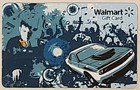 Muscle Car Walmart Gift Card - Great Manly Collectible      No Cash Value